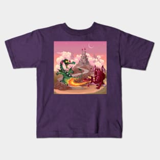 Dragon's Castle Kids T-Shirt